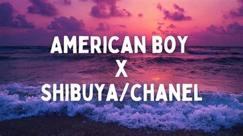 american boy (frank ocean shibuya chanel remix) 